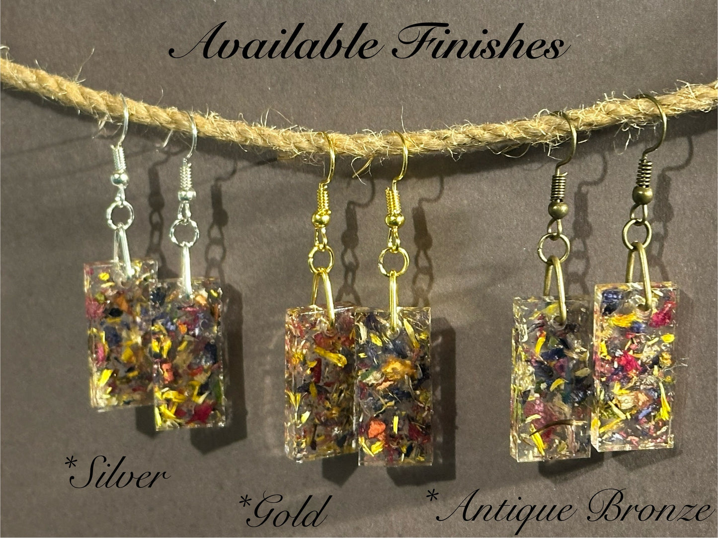 Wildflower Dangle Earring (1 1/2”)